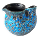 Blue milk jug