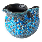 Blue milk jug