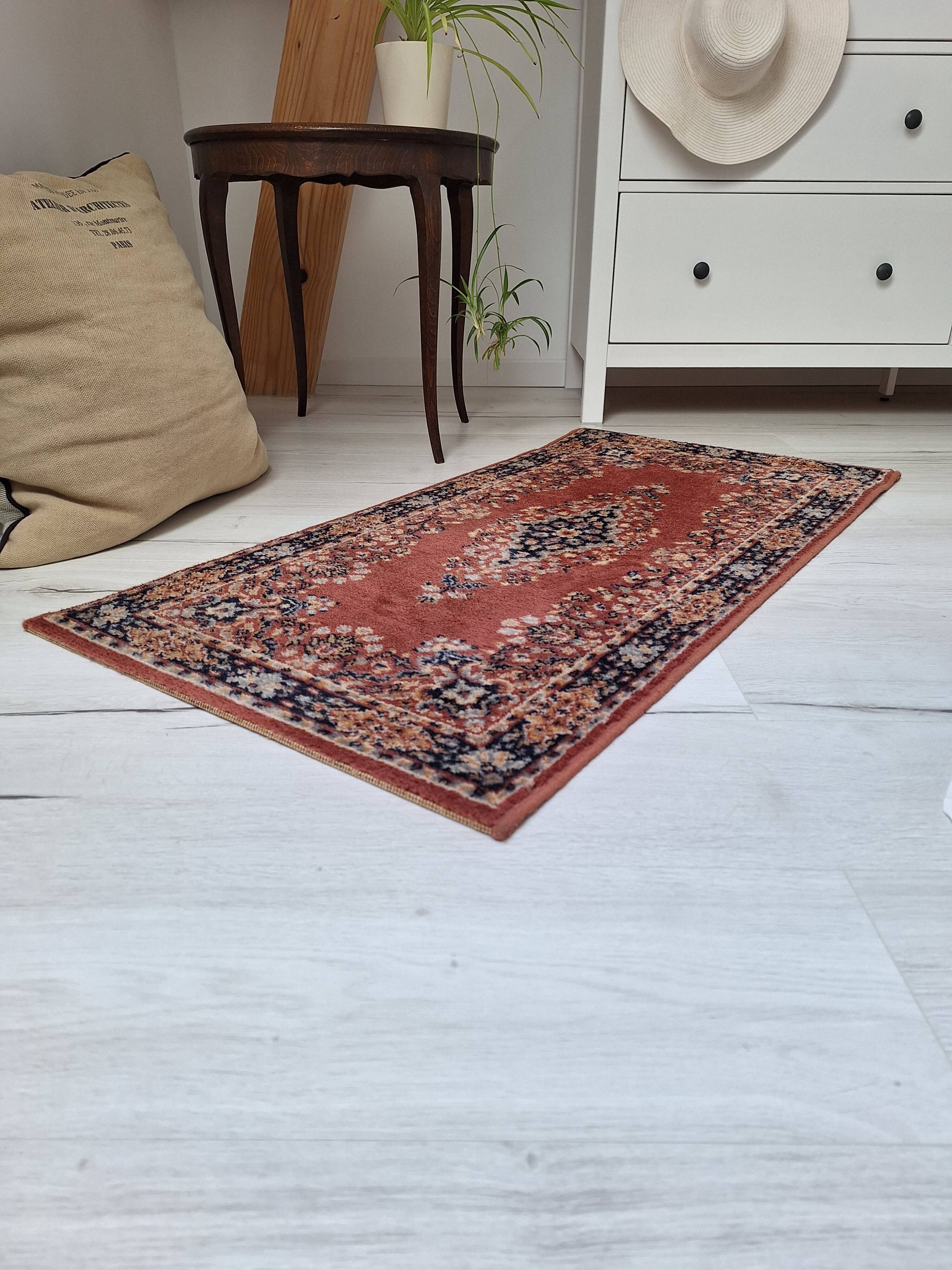 Pink Persian wool rug