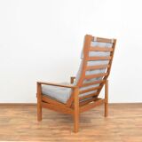 Mid-Century Danish Oak Armchair by Leif Alring for Madsen & Schubell, 1960s