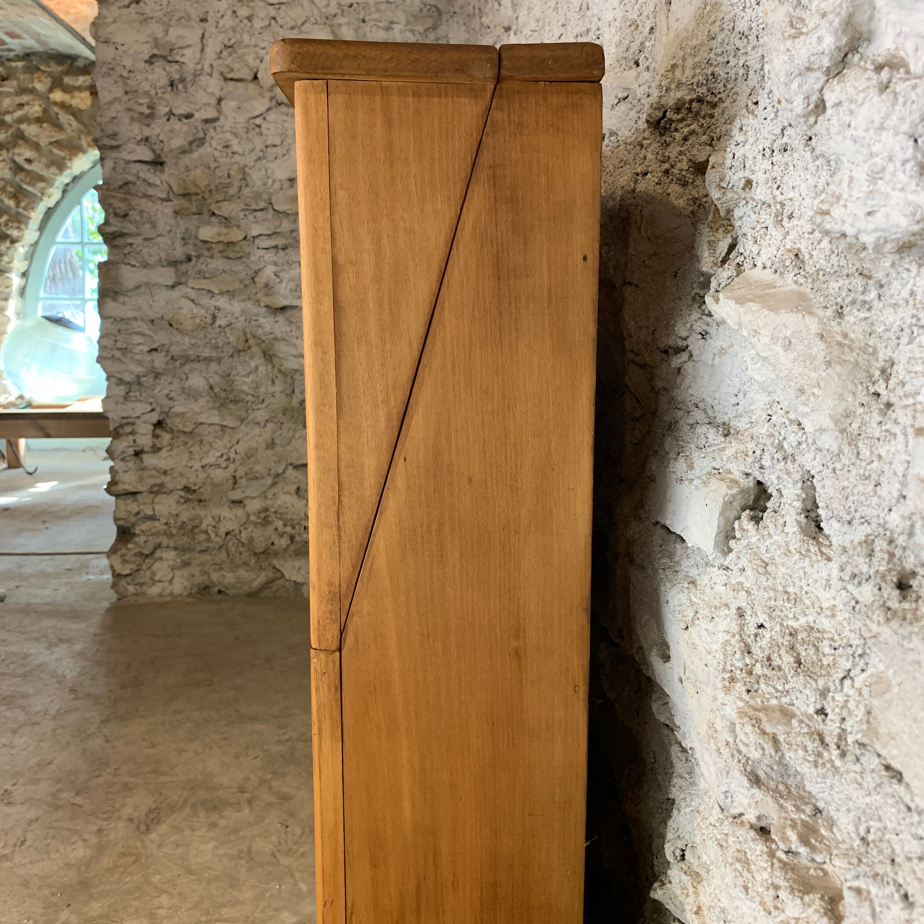 Ancien meuble pour carte scolaire mobilier scolaire Delagrave