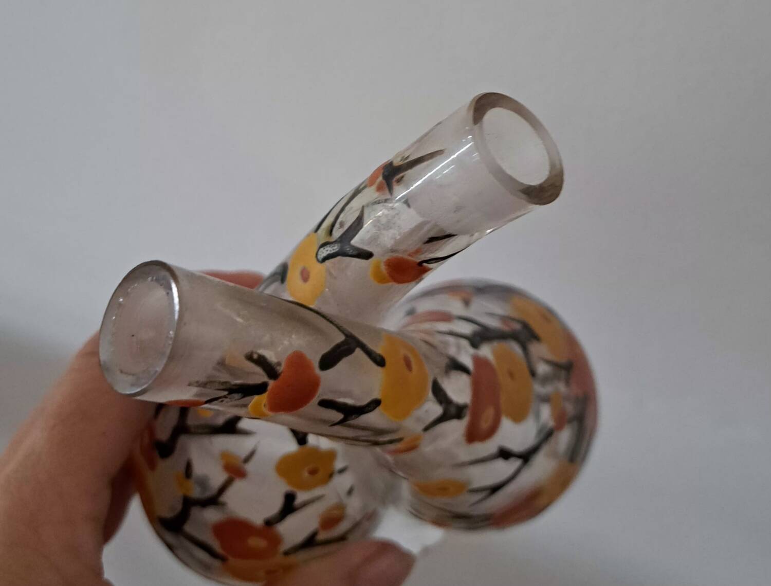 Small soliflore vase. Maison Delvaux Paris.