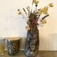Vase wabi sabi terre cuite raku