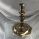 Candlestick 17th century in bronze and brass