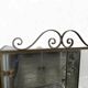 Vintage glass display case / shelf / rack