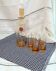 Portieux crystal decanter and its 5 glasses