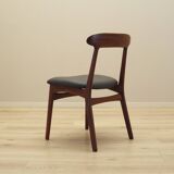 Chaise en teck, design danois, années 1970, production : Danemark