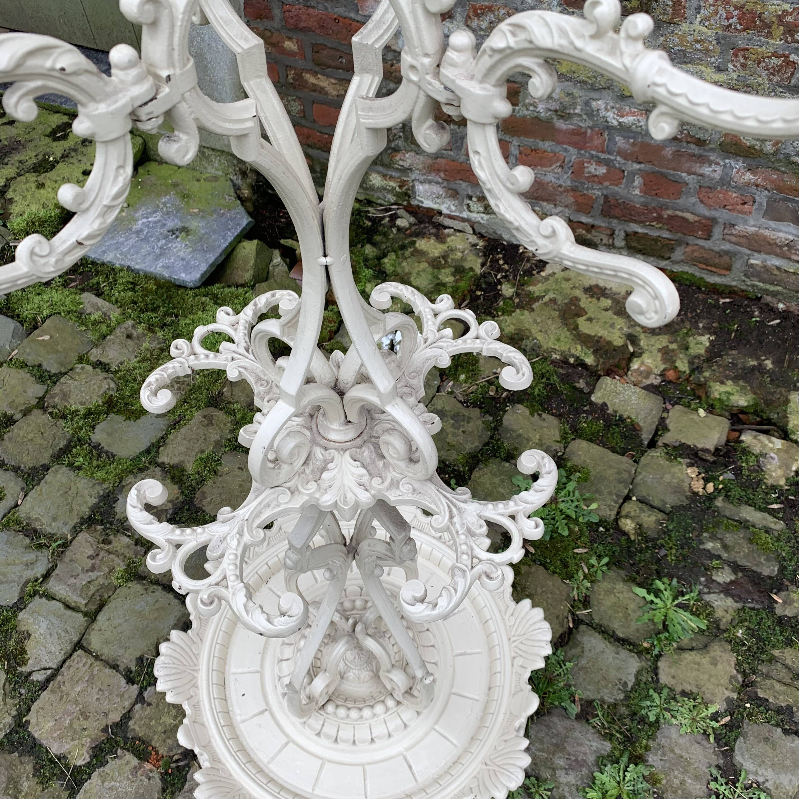 Cast iron coat and umbrella rack 1900