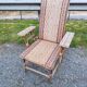 Chaise longue bain de soleil rotin fauteuil