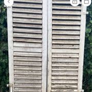Volets anciens persiennes bois