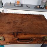 Valise ancienne en cuir