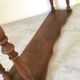 Wooden shelf turned at the end of the 19th century