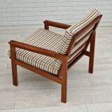 Années 1970, design danois par Illum Wikkelsø, modèle Capella pour Eliersen Møbler.