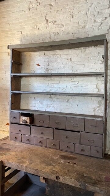 Shelves and drawers