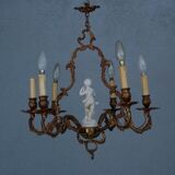 Napoleon III biscuit baby chandelier