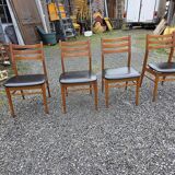 4 Scandinavian chairs from the 1960s