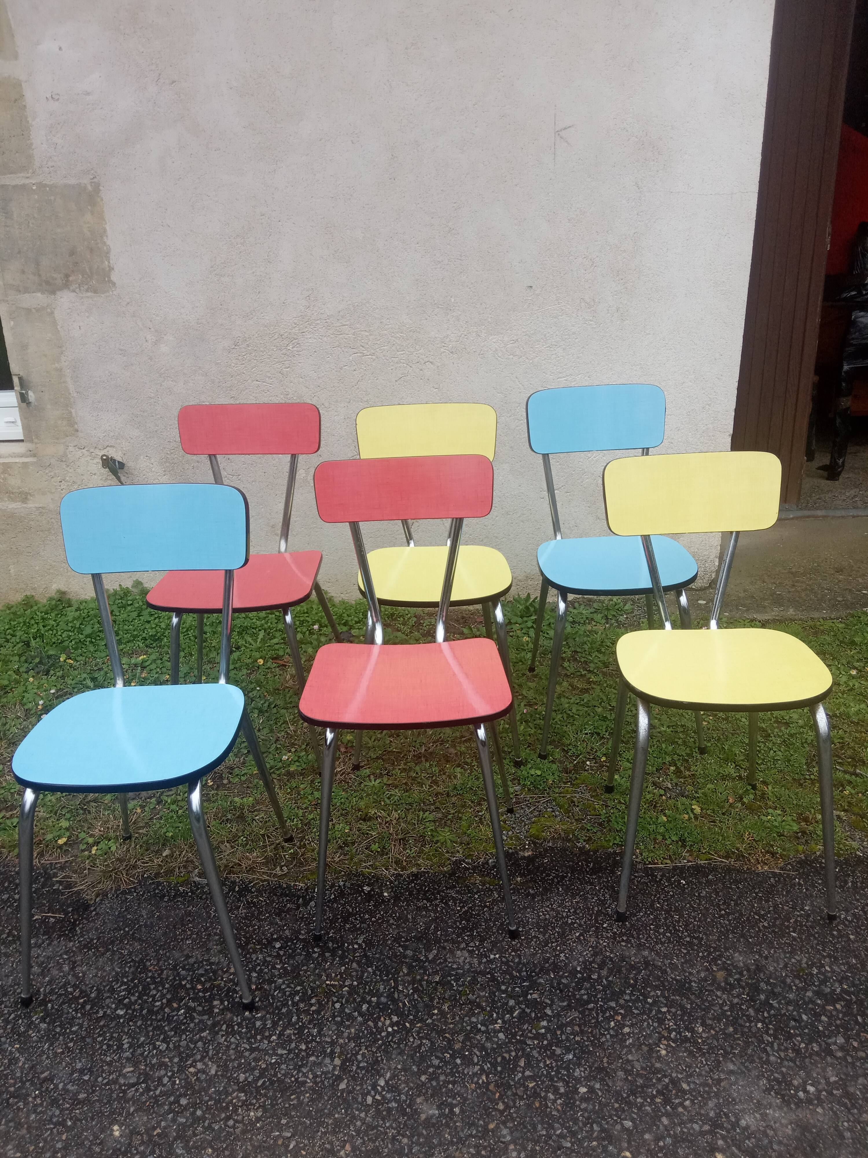 Formica table and chairs set