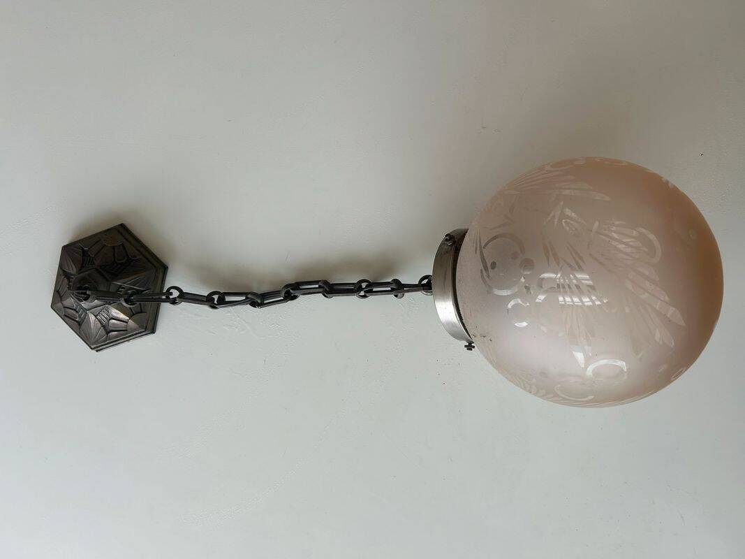 Suspension Muller Frère Art Déco