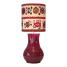 Vintage Kostka ceramic table lamp with custom-made lampshade