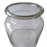 Vase en verre épais