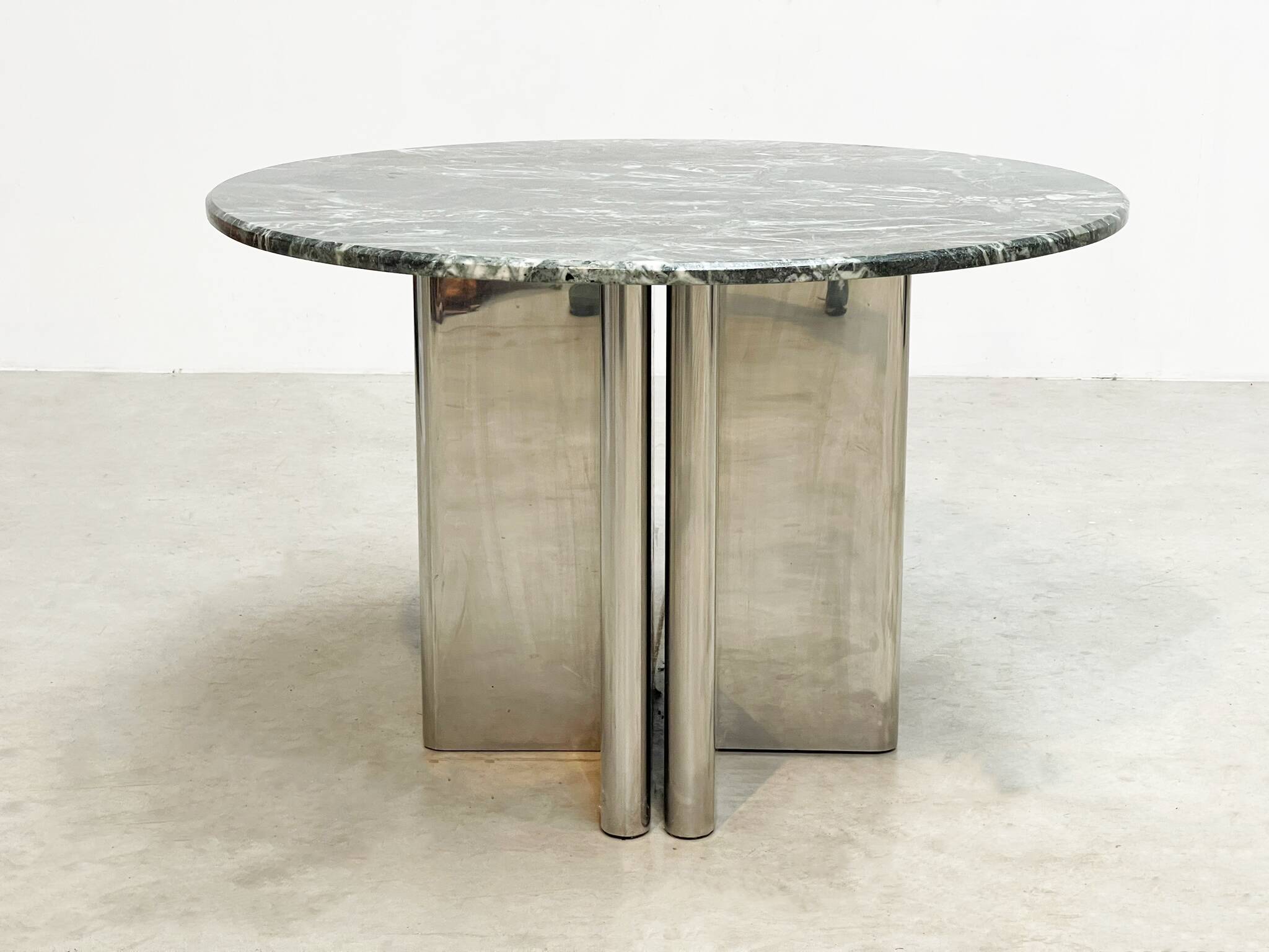 Green marble center or side table