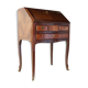 Louis XV style slant-front desk with precious wood veneer, 19th century