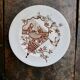 Assiette en terre de fer