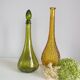 Carafe style empoli jaune