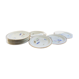 Porcelain plate set