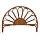 Vintage 1970s rattan and cane headboard for a double bed.