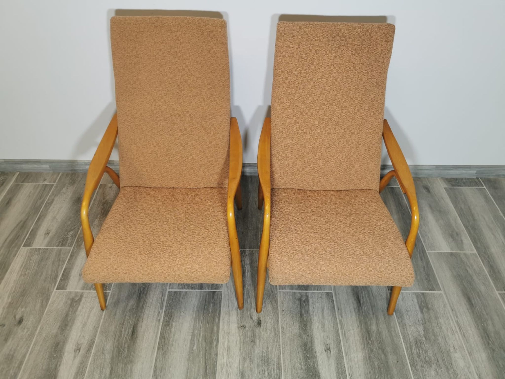 Lounge chairs by Antonin Suman
