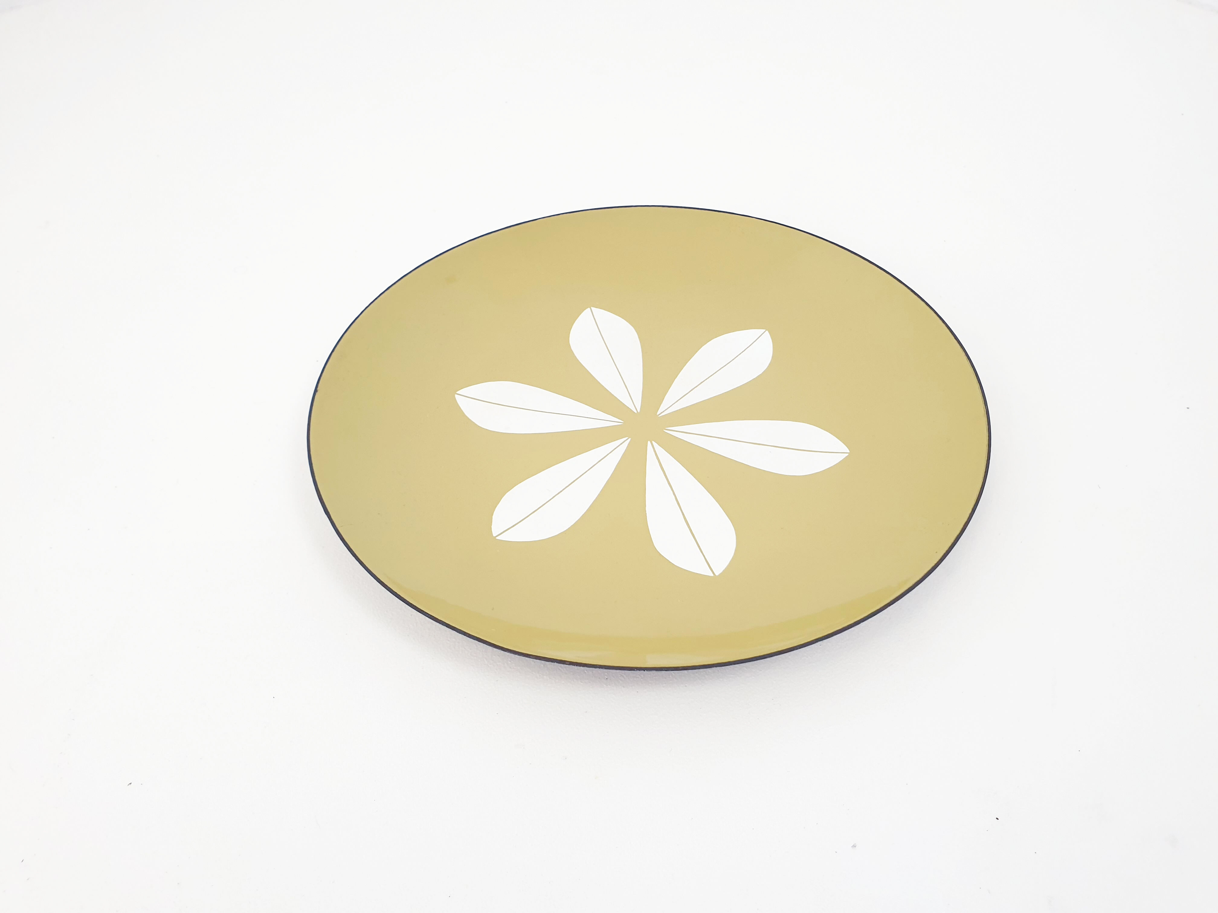 Vintage enamelled dish Cathrineholm years 60