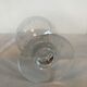 Lot 24 old crystalline glasses blown and bubbled 2 different sizes