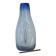 Beautiful Vintage Murano Modern Vase, Blue and Clear Glass, 1970's