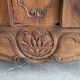 Very Louis XV from the 18th century in walnut with a marble top.