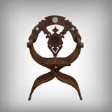 Syrian walnut armchair – late 19th century