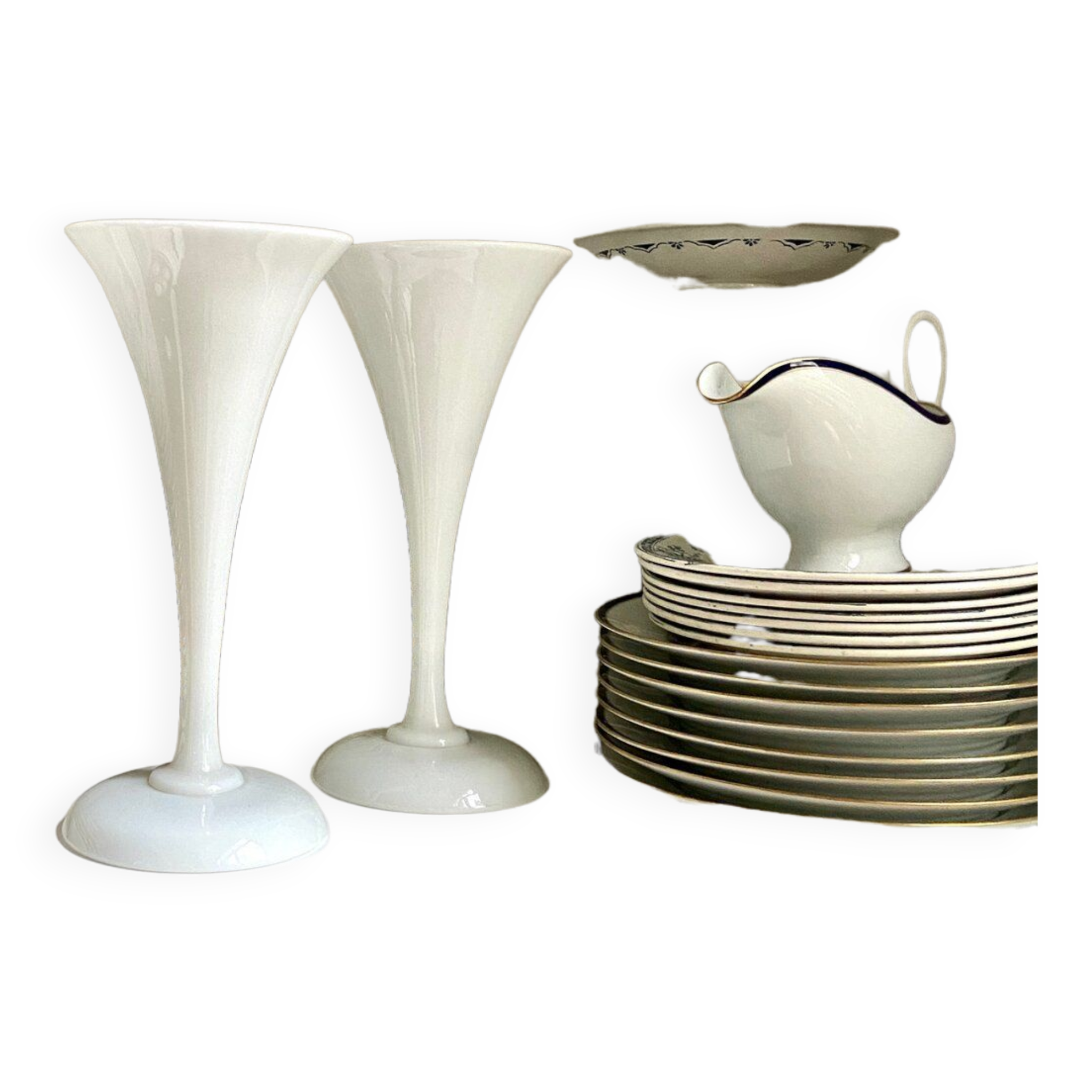 Vase en opaline