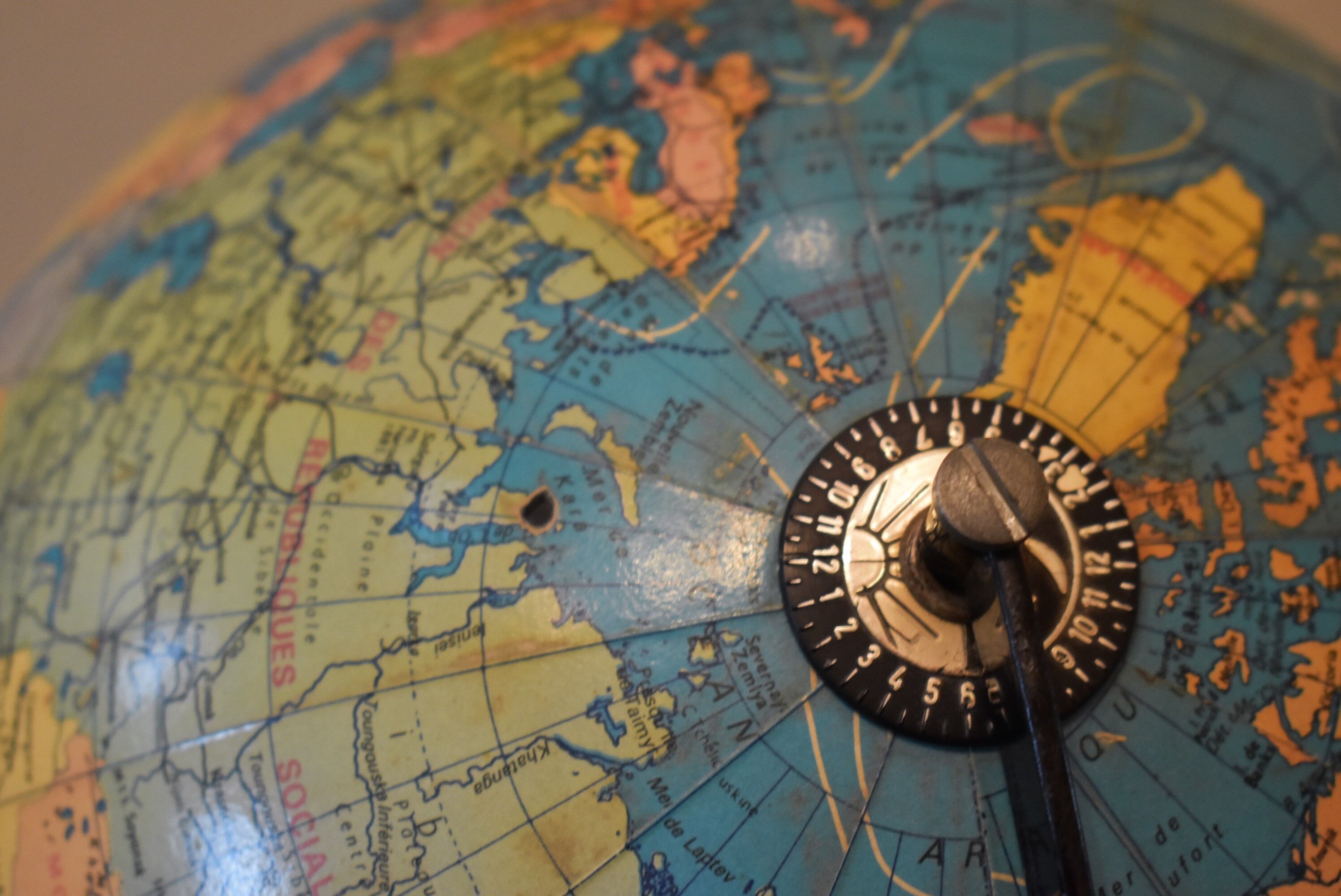 Globe land vintage Taride