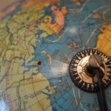 Globe land vintage Taride