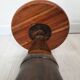 Pair of industrial stools foot in copper metal