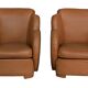 Paire de fauteuils art déco type paquebot