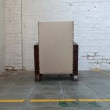 Set of 2 Hungarian Art Deco armchairs