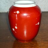 Vase spechtsbrunn handgemalt in German porcelain with floral decoration