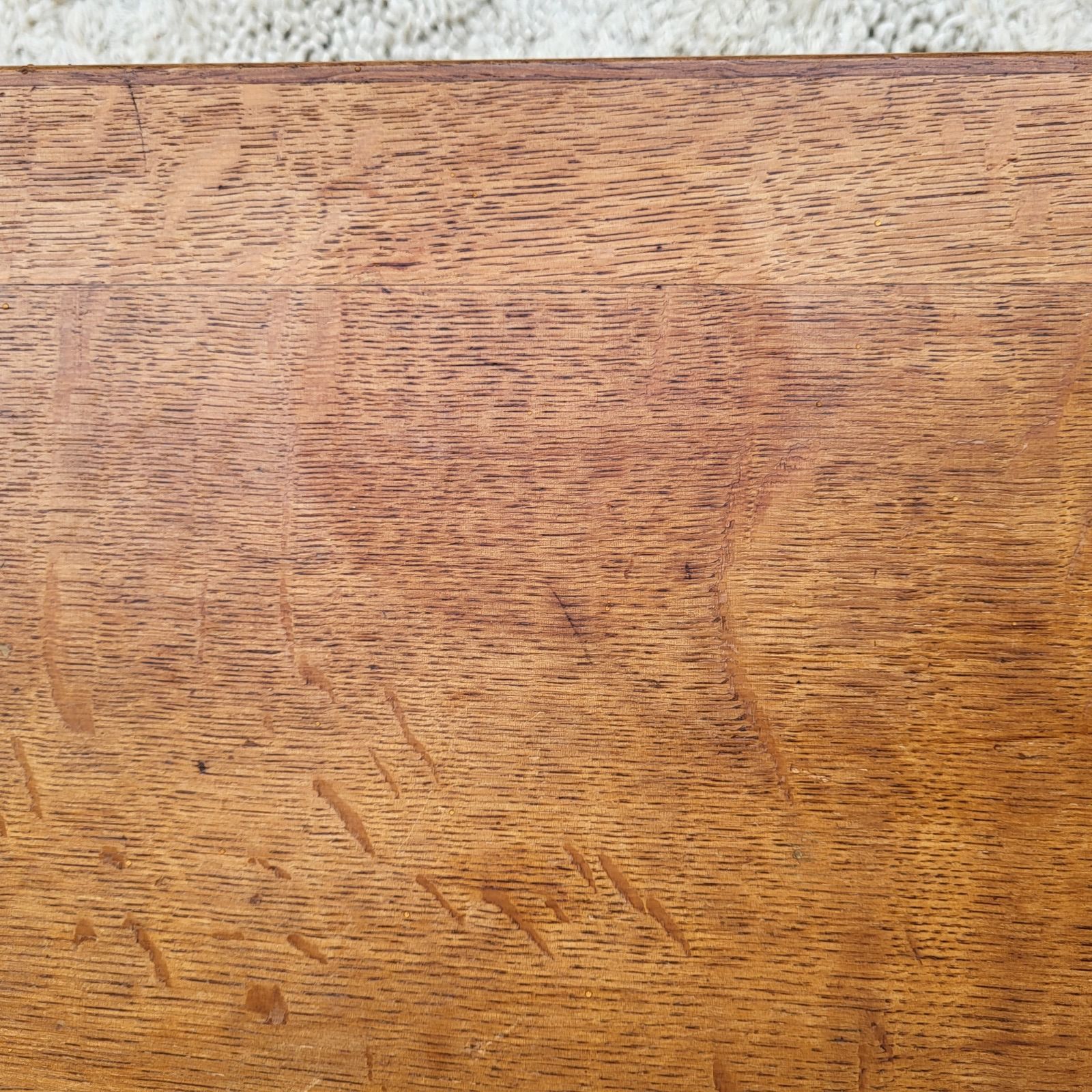 Table basse portique reconstruction 1950