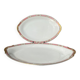 Pair of Limoges B & D serving dishes