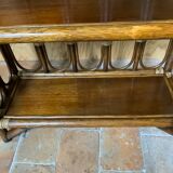 Rattan shelf