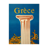 Original poster Air France Circa 1970