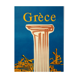Original poster Air France Circa 1970