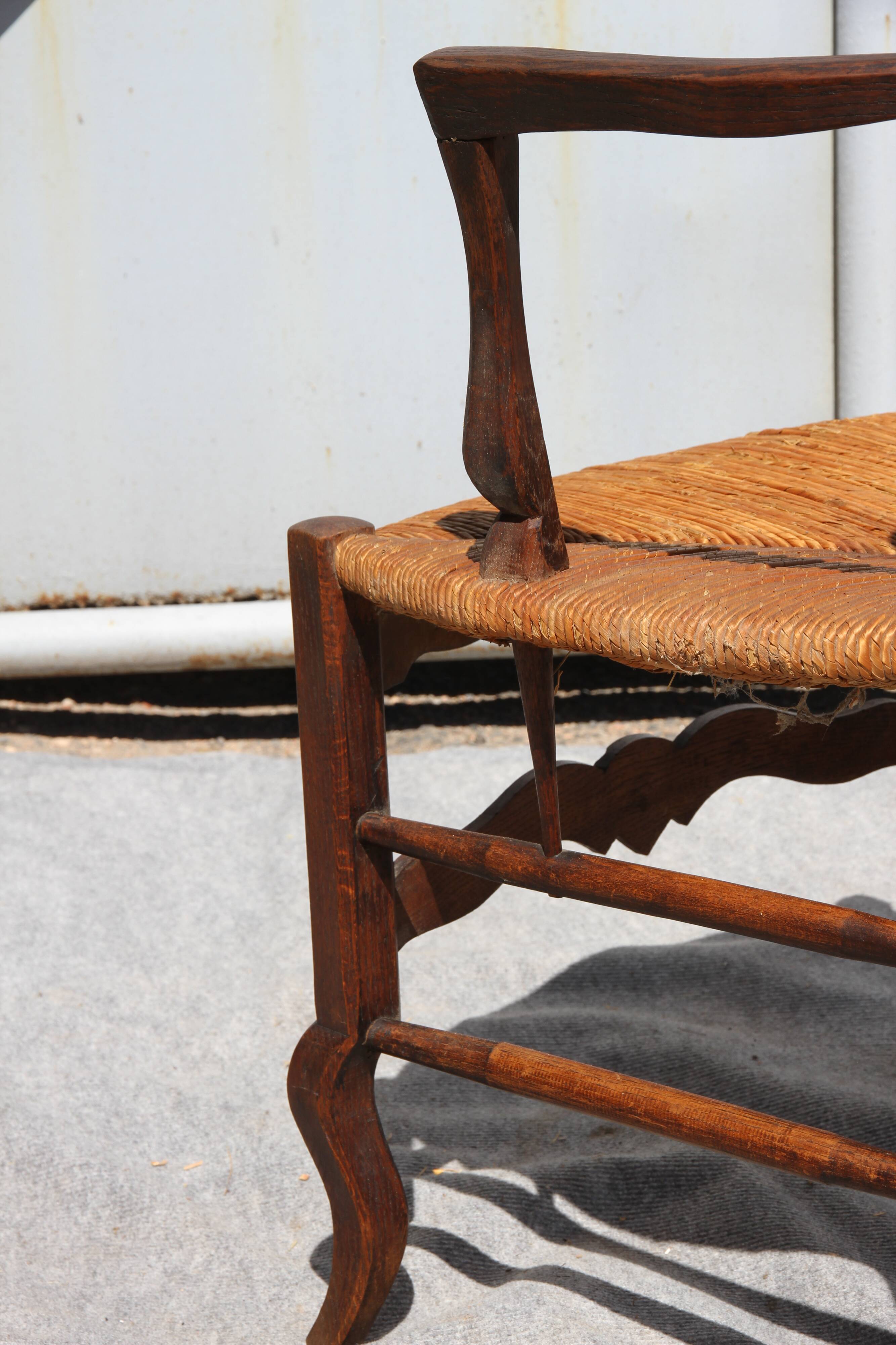 Mulched armchair, twentieth century