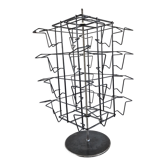 Display turnstile postcard holder design 60s